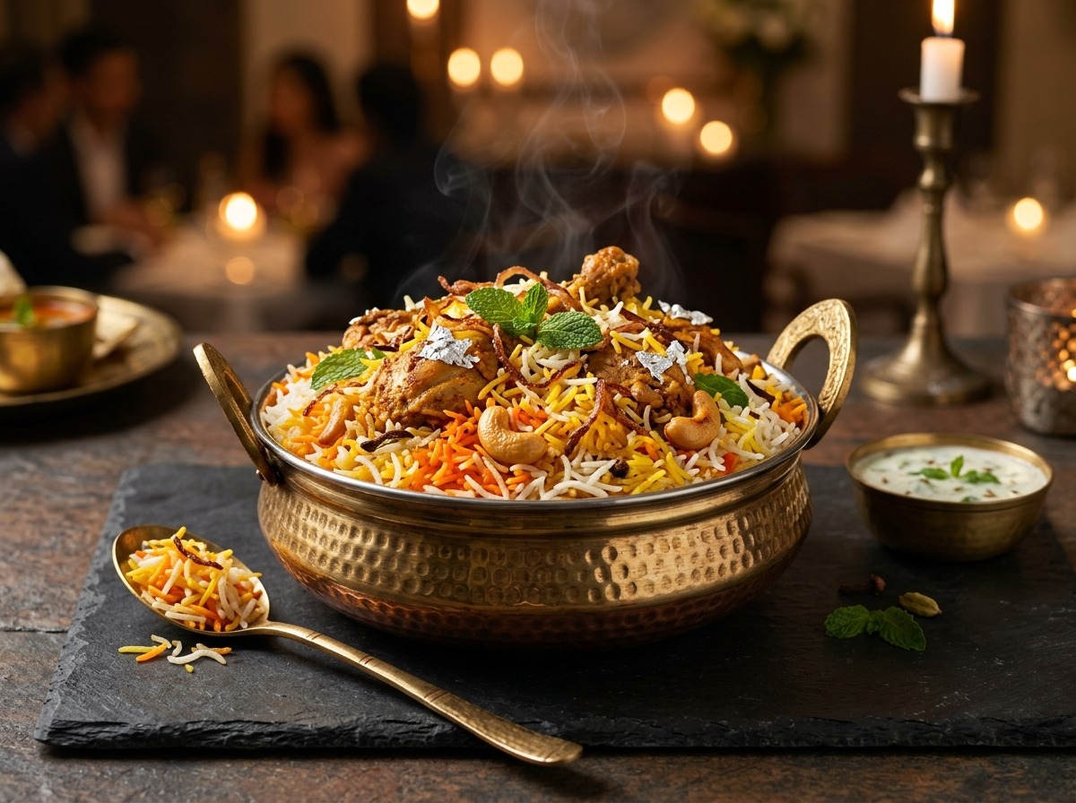 Shahi Chicken Dum Biryani