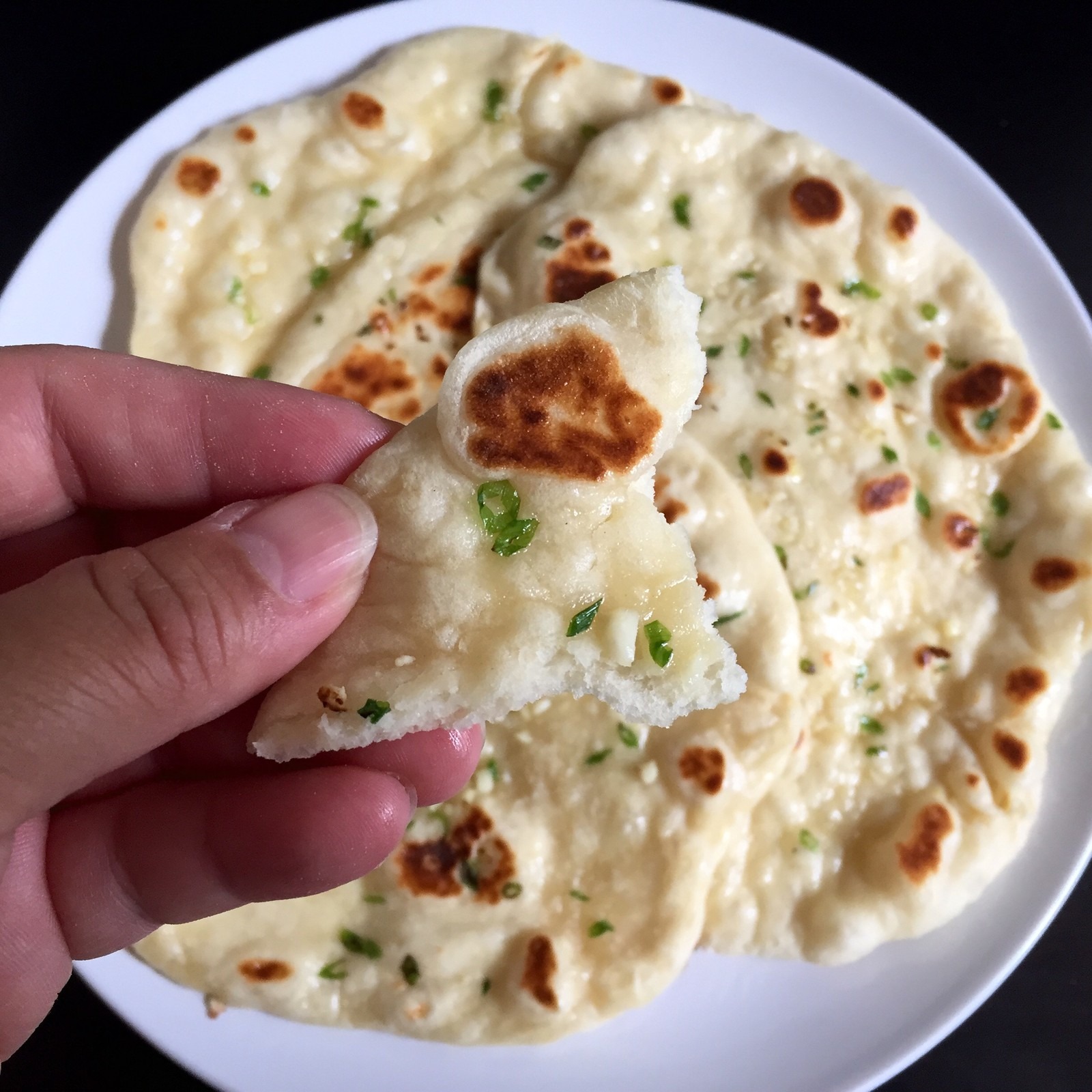 Garlic Coriander Naan