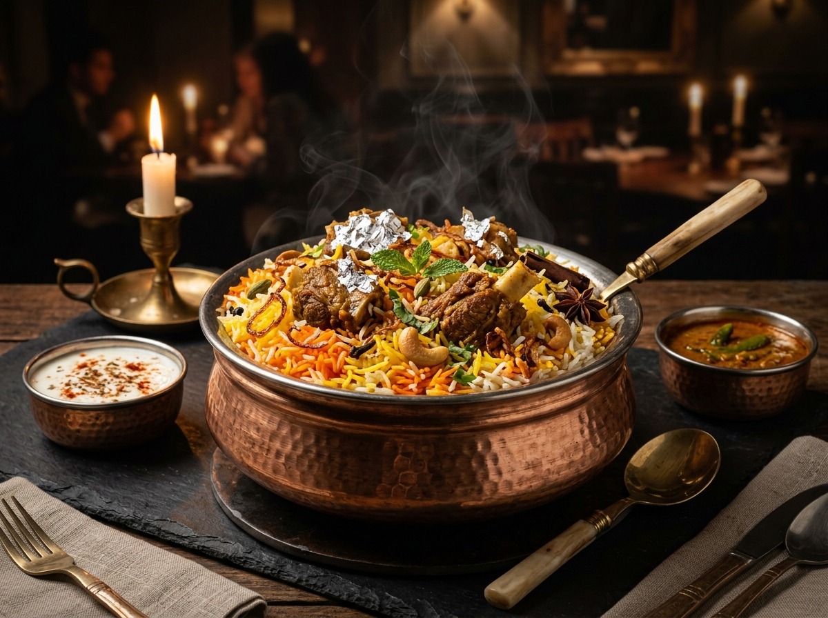 Purani Dilli Mutton Dum Biryani